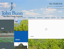 Tablet Screenshot of johnbunnrealty.com